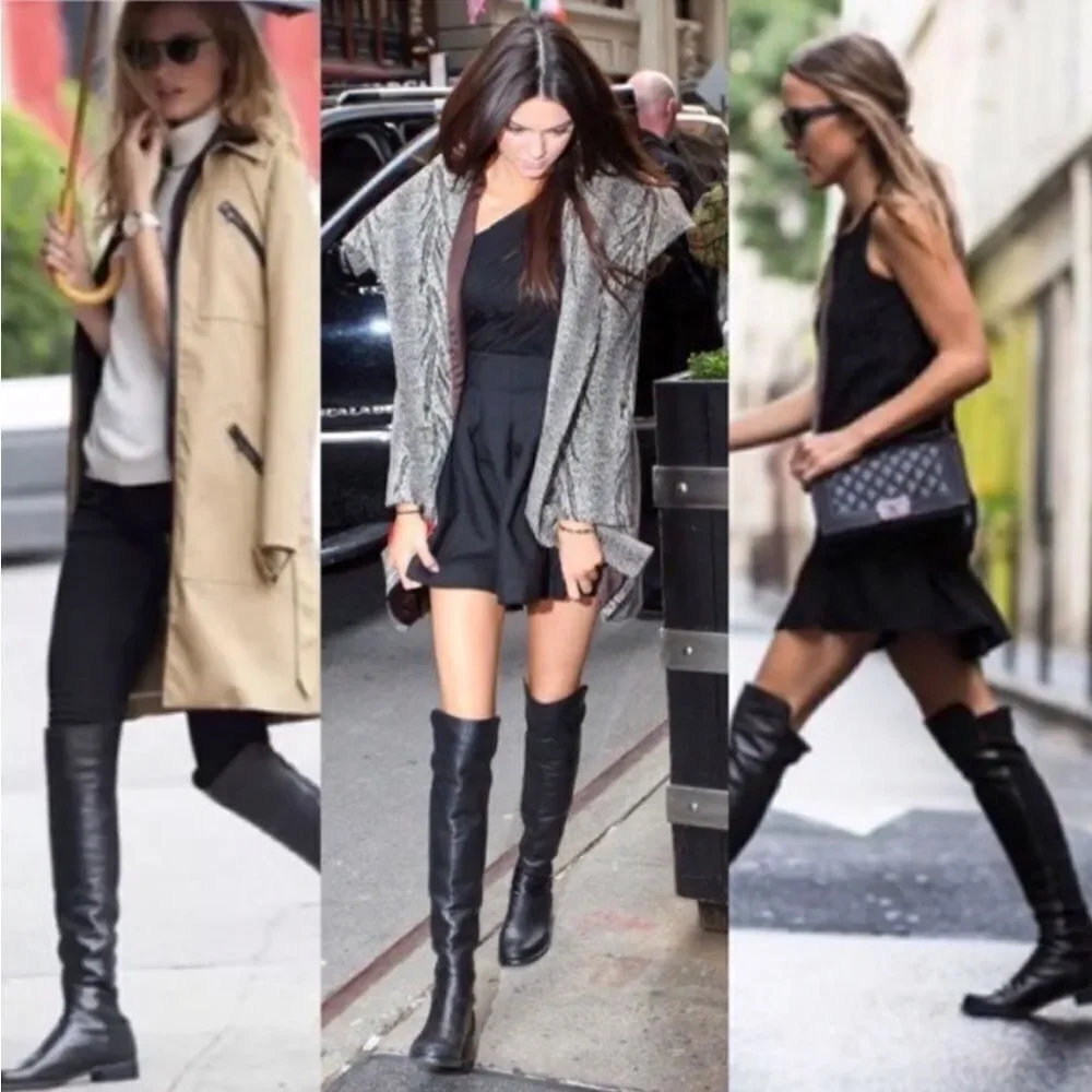 Stuart Weitzman/Dust Bag icon 5050 Collection over the knee boots. 7.5 NEW $795